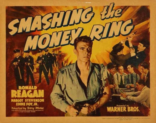 Smashing the Money Ring Movie Poster showcasing vibrant artwork.