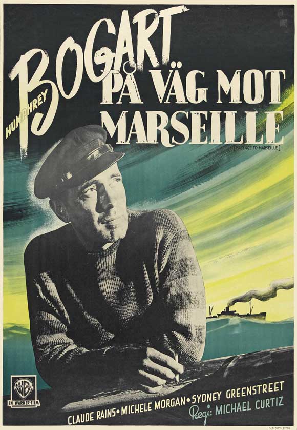 Passage to Marseille Movie Poster Print showcasing classic film artwork.