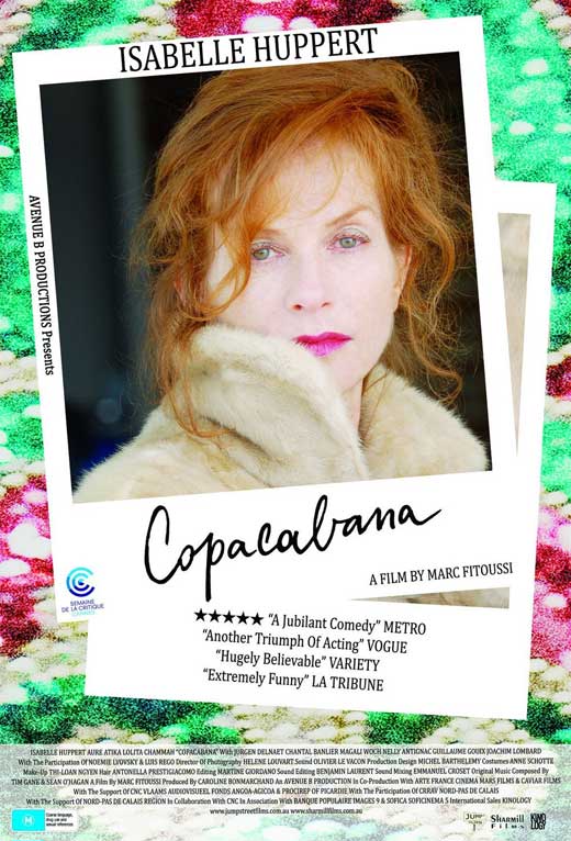 Copacabana Movie Poster Print showcasing vibrant film art.