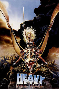 Heavy Metal Movie Poster Print capturing the essence of the cult classic film.