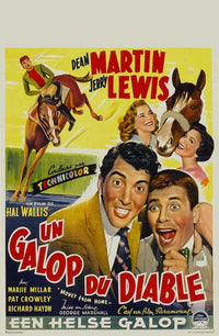 Money From Home Movie Poster Print showcasing vibrant colors.