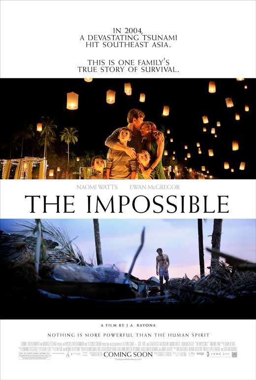 The Impossible Movie Poster Print showcasing cinematic artwork.