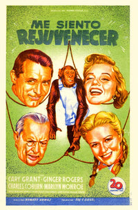 Monkey Business Movie Poster Print - vibrant artwork for home decor