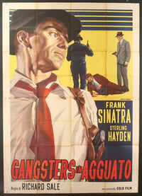 Suddenly Movie Poster Print showcasing suspenseful cinematic art.