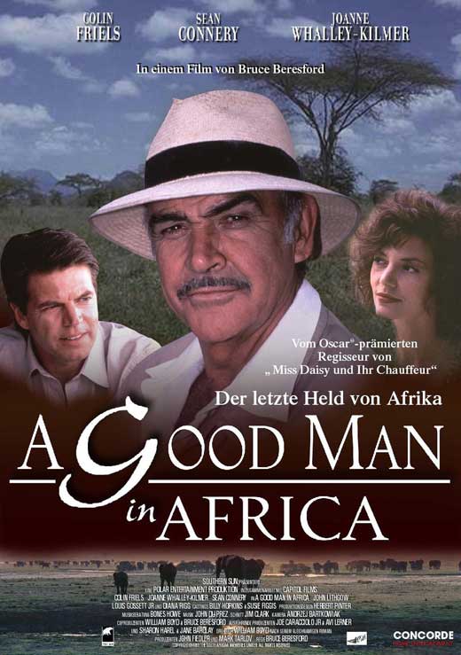 A Good Man in Africa Movie Poster Print showcasing vibrant colors.