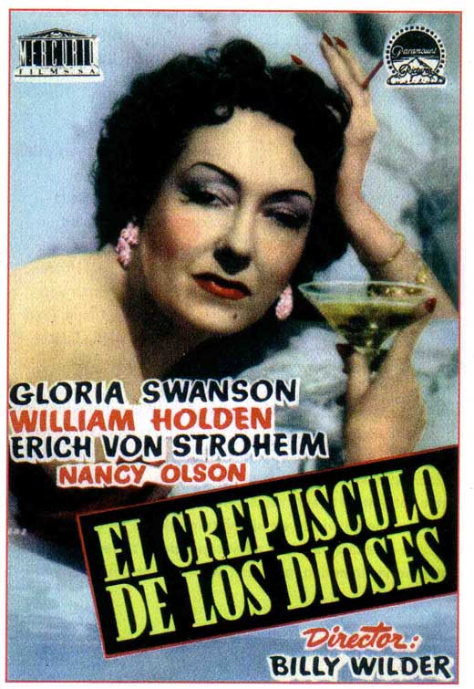 Sunset Blvd. Movie Poster Print featuring iconic film art.
