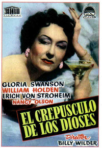 Sunset Blvd. Movie Poster Print featuring iconic film art.