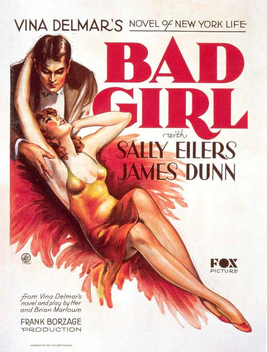 Bad Girl Movie Poster Print showcasing bold design and vibrant colors.