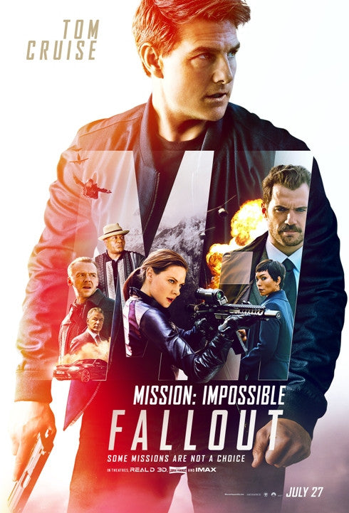 Mission: Impossible - Fallout Movie Poster Print 27x40