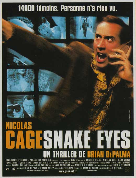Snake Eyes Movie Poster Print showcasing action and adventure.