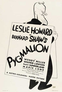 Pygmalion Movie Poster Print showcasing classic film art.