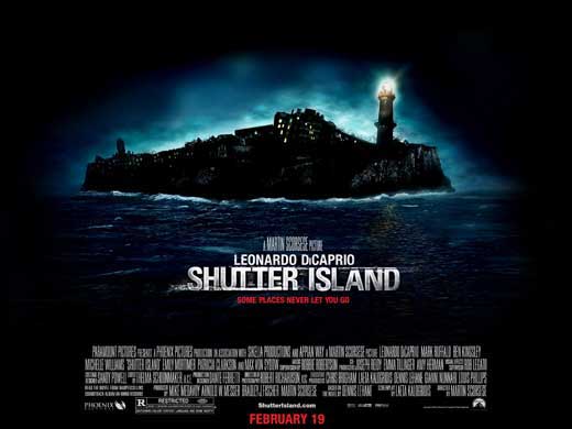 Shutter Island Movie Poster Print featuring eerie film artwork