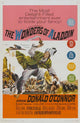Le Meraviglie di Aladino Movie Poster Print showcasing colorful characters.