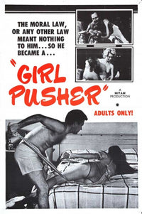 Girl Pusher Movie Poster Print showcasing vibrant cinematic art.