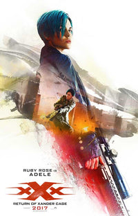 xXx: Return of Xander Cage Movie Poster Print - vibrant action artwork