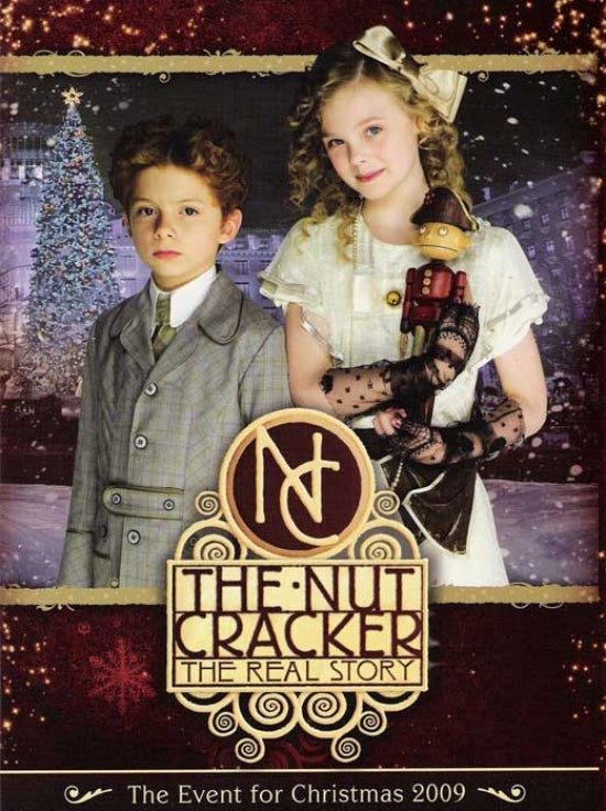 Nutcracker in 3D Movie Poster Print featuring vibrant colors and enchanting design.