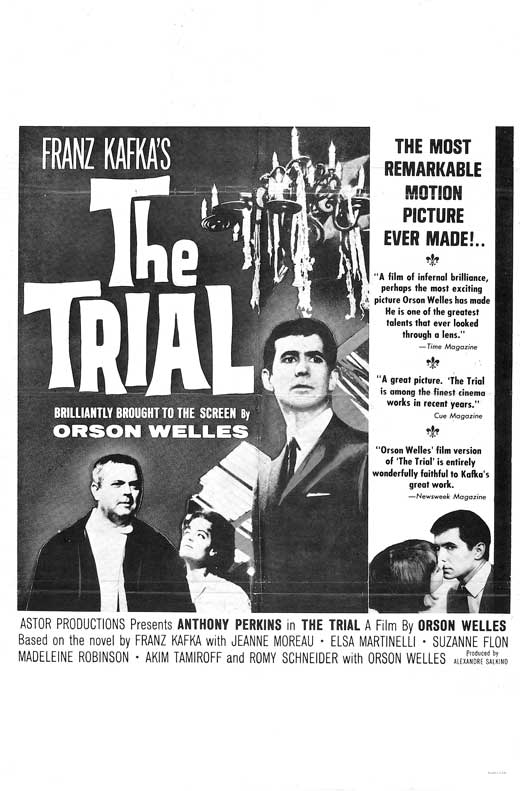 The Trial Movie Poster Print showcasing the essence of the film.