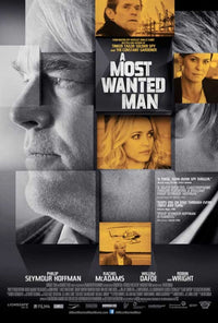 A Most Wanted Man Movie Poster Print showcasing vibrant colors and detailed design.