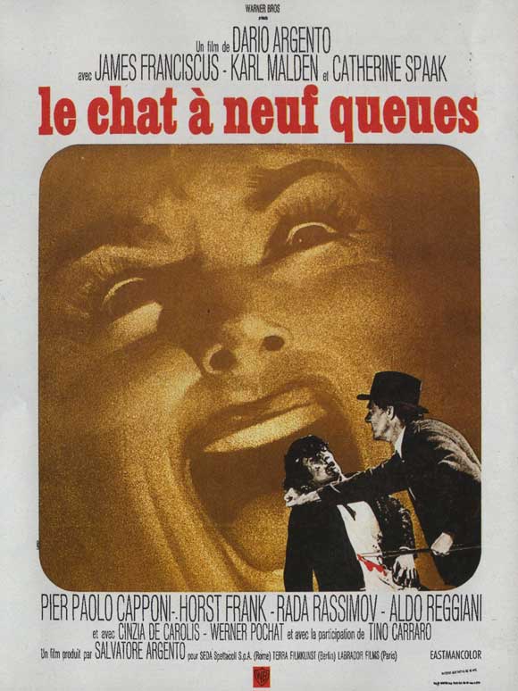 Cat o' Nine Tails Movie Poster Print showcasing classic film art.