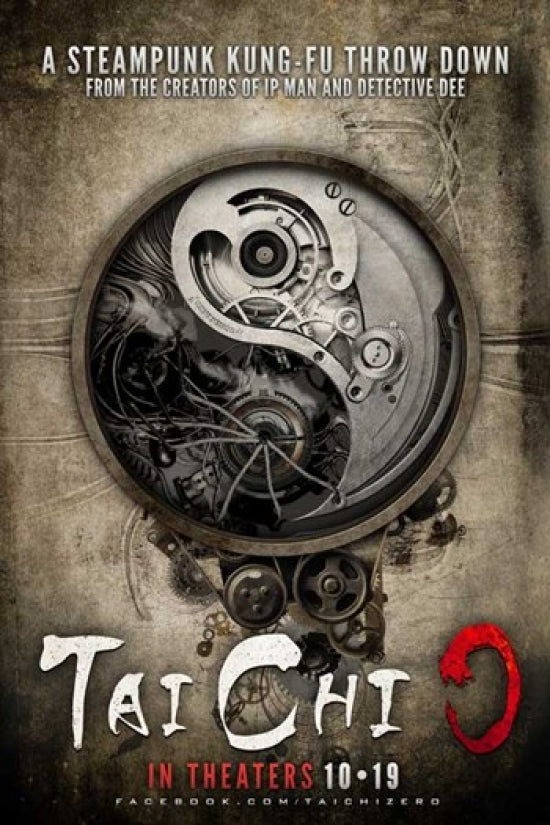 Tai Chi Zero Movie Poster Print featuring martial arts action