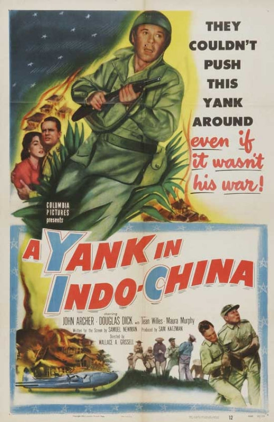 A Yank in Indo-China Movie Poster Print showcasing classic cinema art.