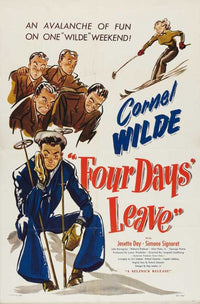 Four Days Leave Movie Poster Print showcasing classic film art.