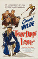 Four Days Leave Movie Poster Print showcasing classic film art.