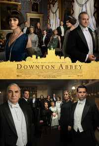 Downton Abbey movie poster print showcasing elegance and charm.