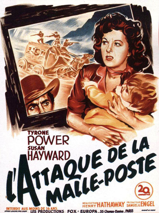 Rawhide Movie Poster Print - Classic Film Art
