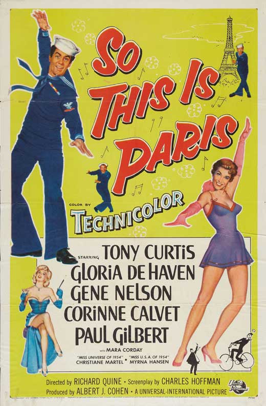 So This Is Paris Movie Poster Print showcasing the beauty of Paris