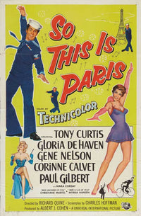 So This Is Paris Movie Poster Print showcasing the beauty of Paris