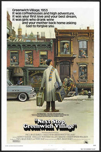 Next Stop Greenwich Village Movie Poster Print showcasing the vibrant film art