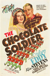 The Chocolate Soldier Movie Poster Print showing classic cinema art.
