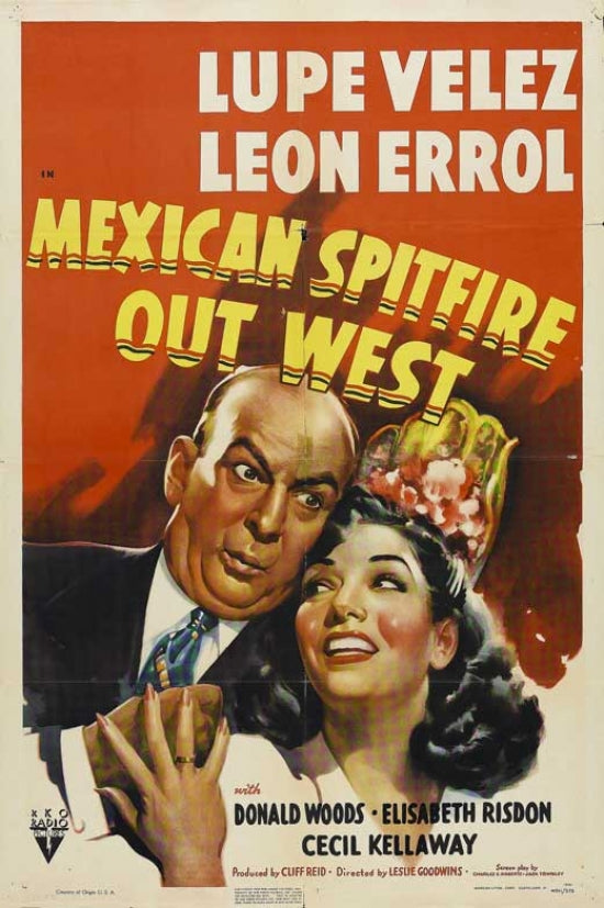 Mexican Spitfire Out West Movie Poster Print
