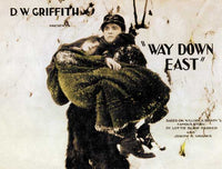 Way Down East Movie Poster Print showcasing classic film art.