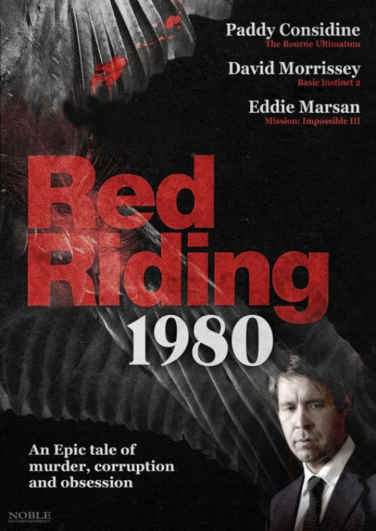 Red Riding In the Year of Our Lord 1980 Movie Poster featuring dark cinematic art.