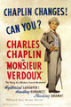 Monsieur Verdoux Movie Poster Print featuring Charlie Chaplin