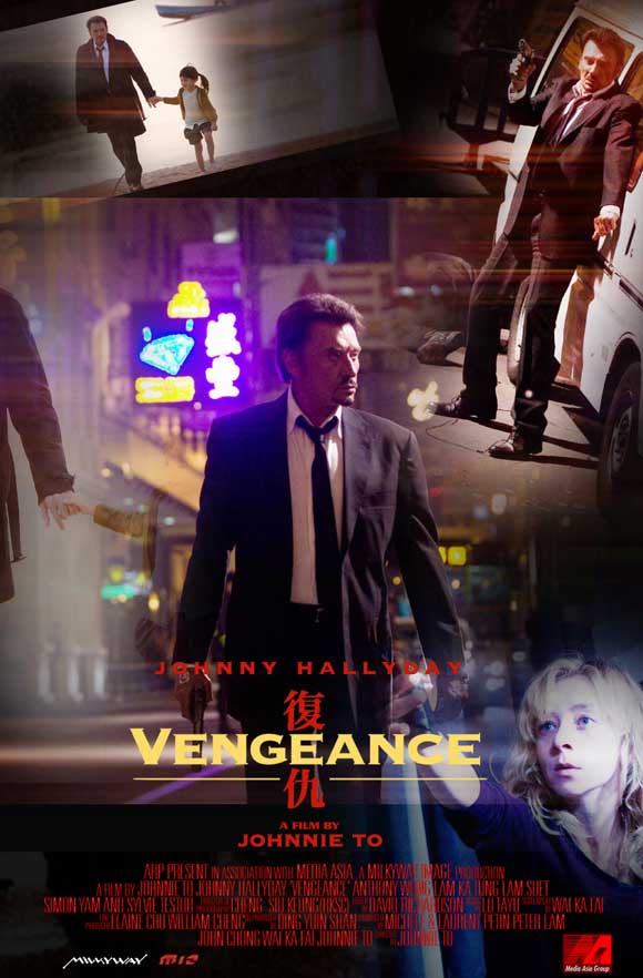 Vengeance Movie Poster Print showcasing dramatic artwork.