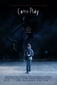 Come Play Movie Poster Print showcasing horror art.