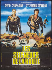 Death Race 2000 Movie Poster Print showcasing the classic film's thrilling design.