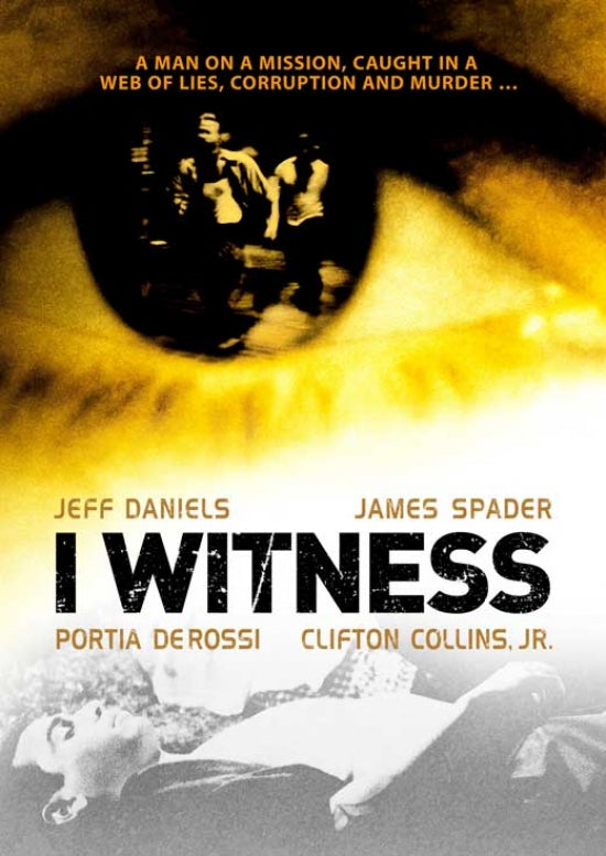 I Witness Movie Poster Print showcasing gripping cinematic artwork.