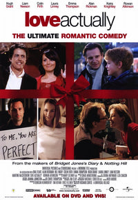 Love Actually Movie Poster Print (27x40) - Perfect for Home Décor