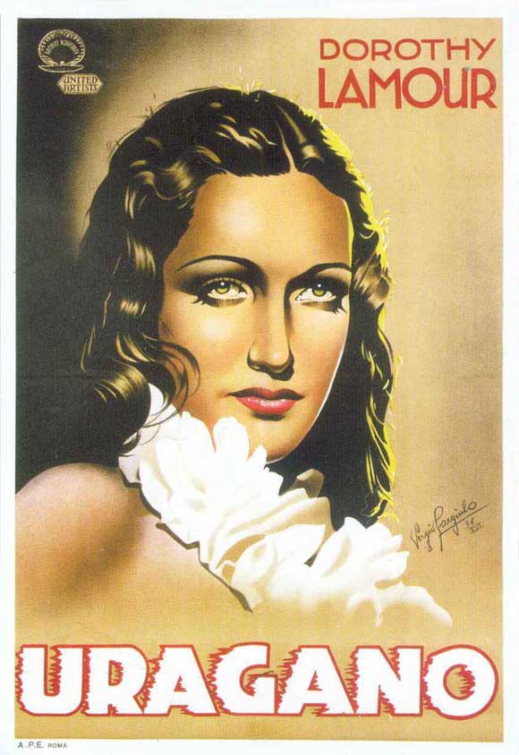 The Hurricane Movie Poster Print showcasing powerful imagery.