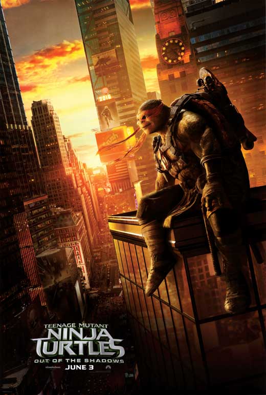 Teenage Mutant Ninja Turtles Out of the Shadows Movie Poster Print