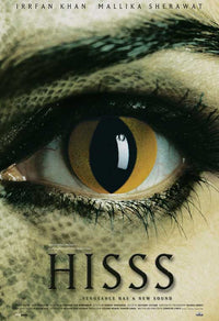 Hisss Movie Poster Print featuring vibrant colors and striking imagery.