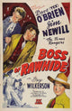 Boss of Rawhide Movie Poster Print showcasing classic cinema.