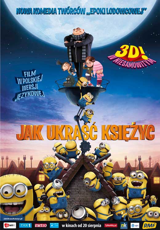 Despicable Me Movie Poster Print featuring fun Minions characters