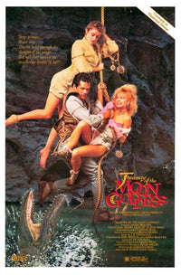 Treasure of the Moon Goddess Movie Poster Print featuring vibrant artwork.