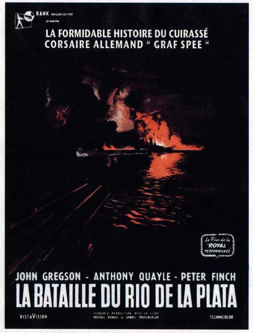 The Battle of the River Plate Movie Poster Print