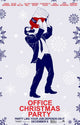 Office Christmas Party Movie Poster Print featuring festive designs.